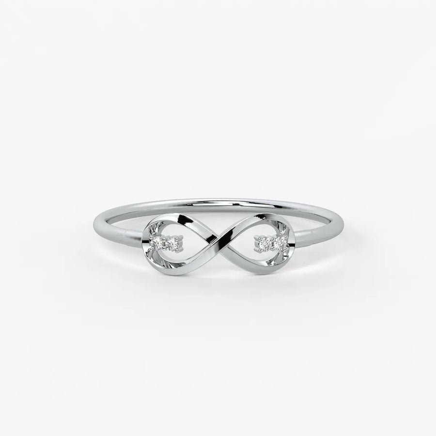 Infinity Loop Open Ladies Ring