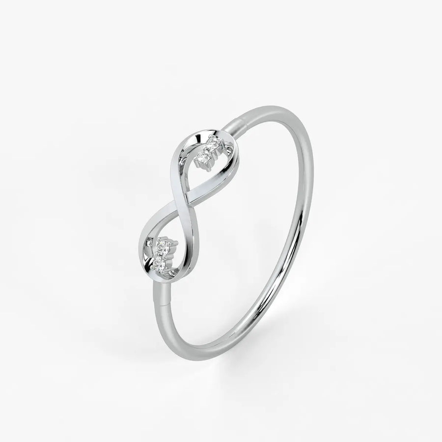 Infinity Loop Open Ladies Ring
