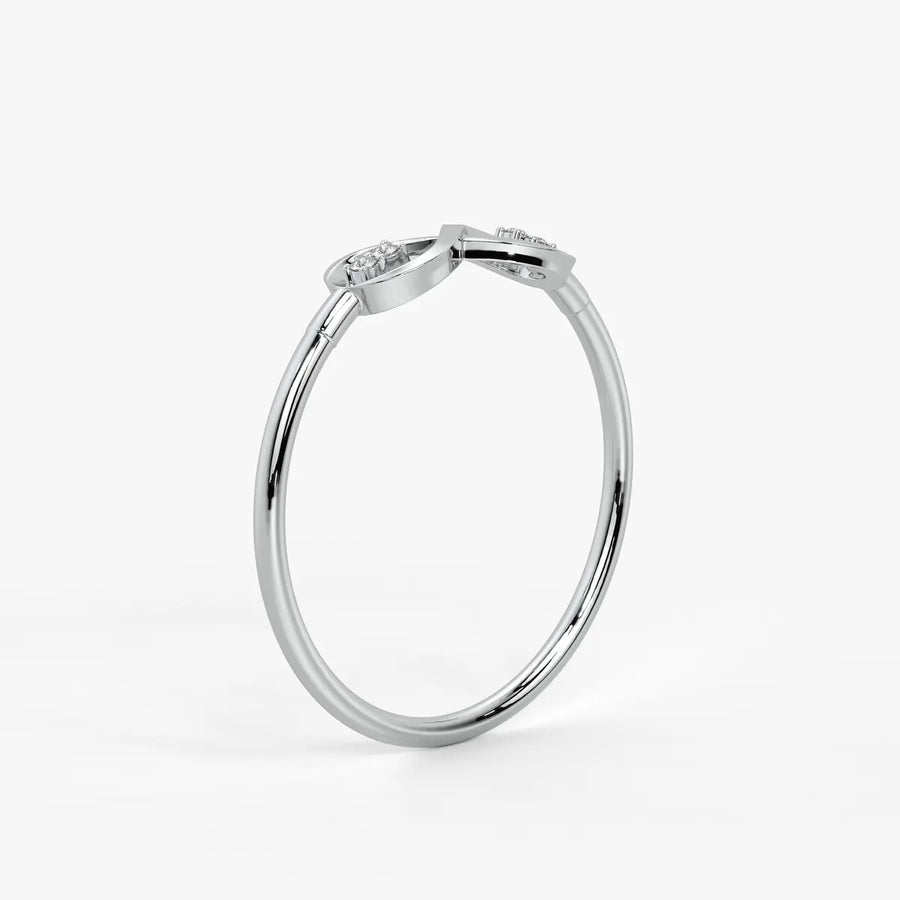 Infinity Loop Open Ladies Ring