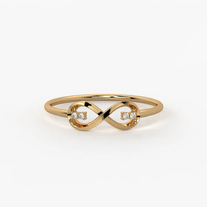 Infinity Loop Open Ladies Ring