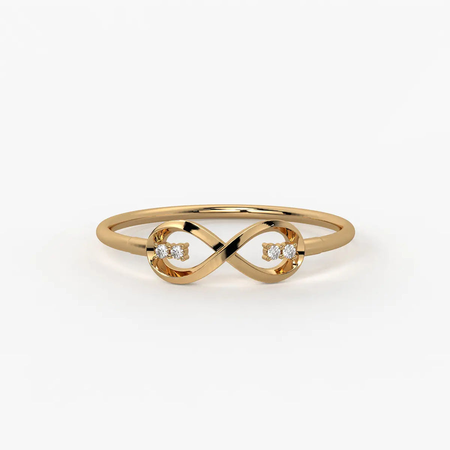 Infinity Loop Open Ladies Ring