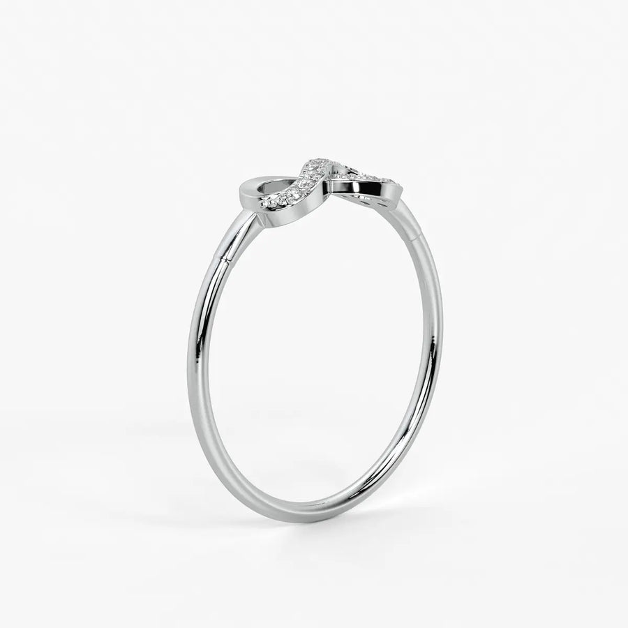 Infinity Loop Open Ladies Ring