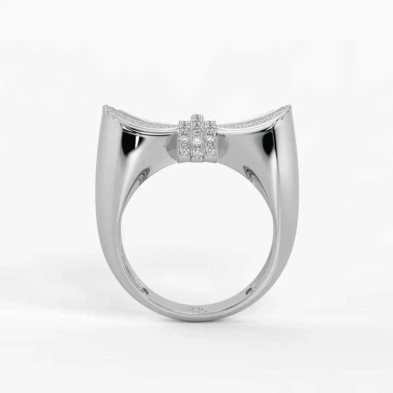 Ribbon Knot Designer Ring