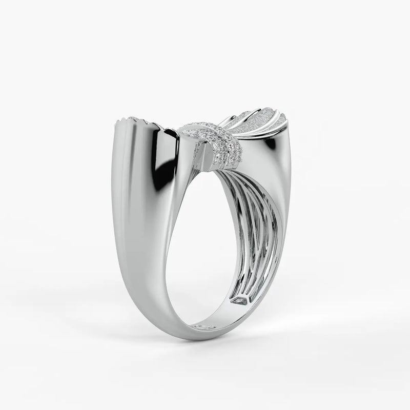 Ribbon Knot Designer Ring
