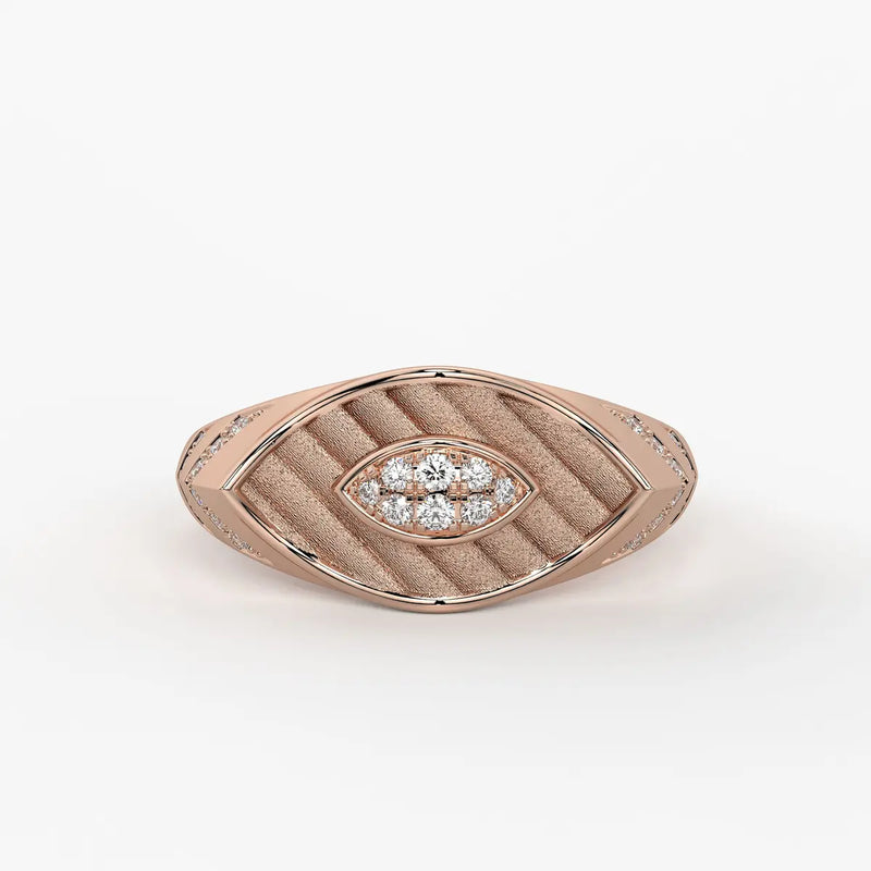 Marquise Shield Designer Ring
