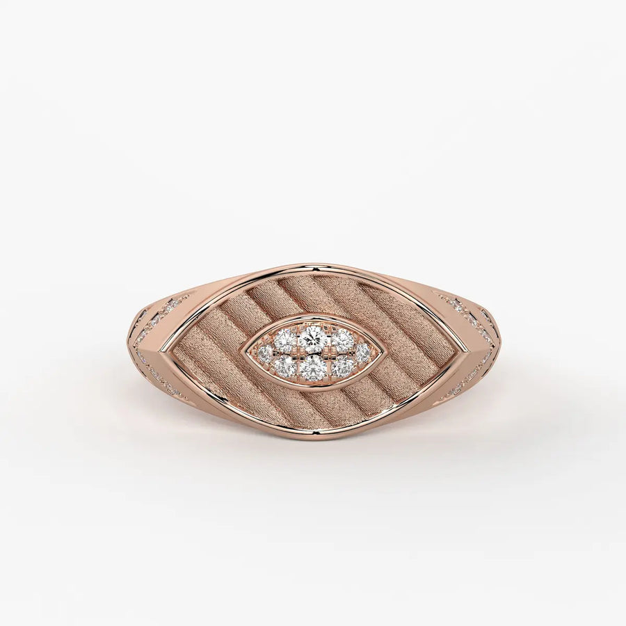 Marquise Shield Designer Ring