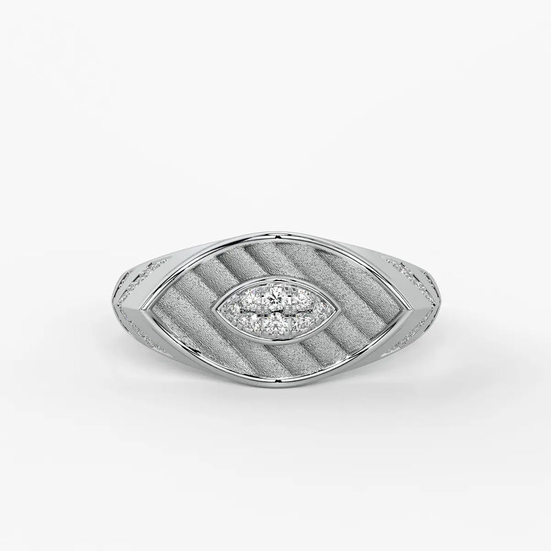 Marquise Shield Designer Ring