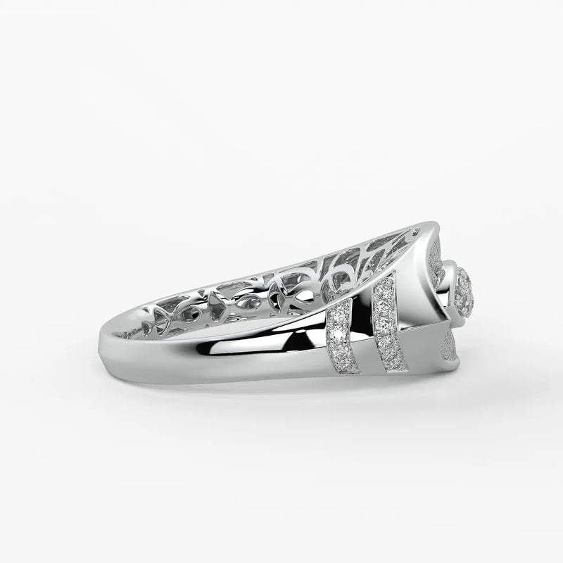 Marquise Shield Designer Ring