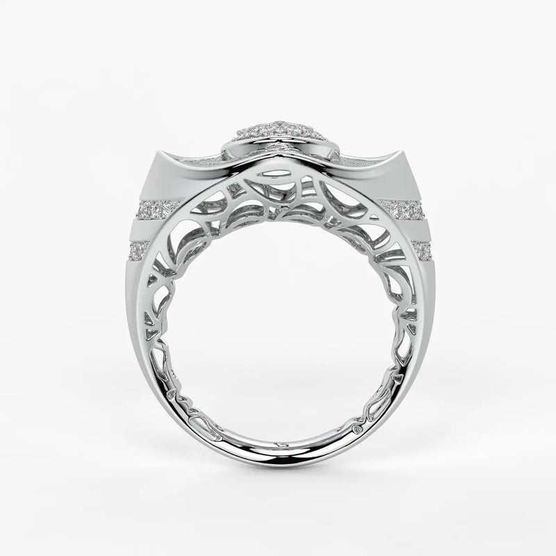 Marquise Shield Designer Ring