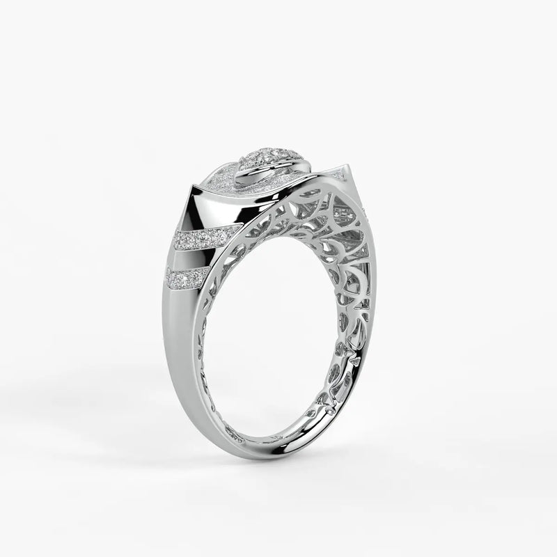 Marquise Shield Designer Ring