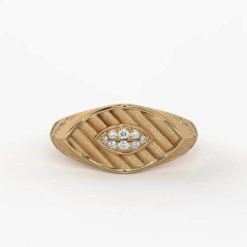 Marquise Shield Designer Ring