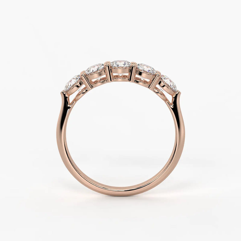 Stellar Row Diamond Ring