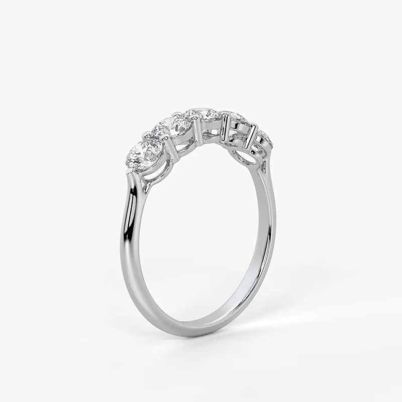 Stellar Row Diamond Ring