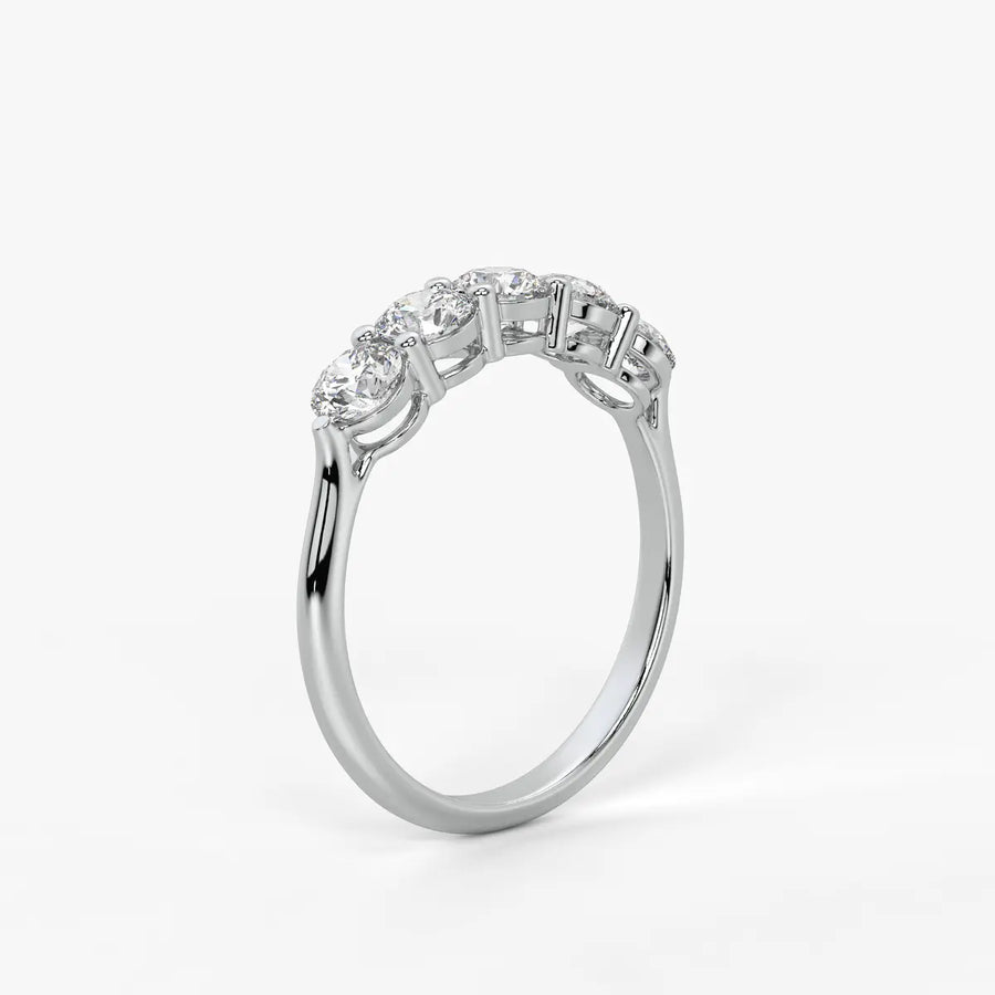 Stellar Row Diamond Ring