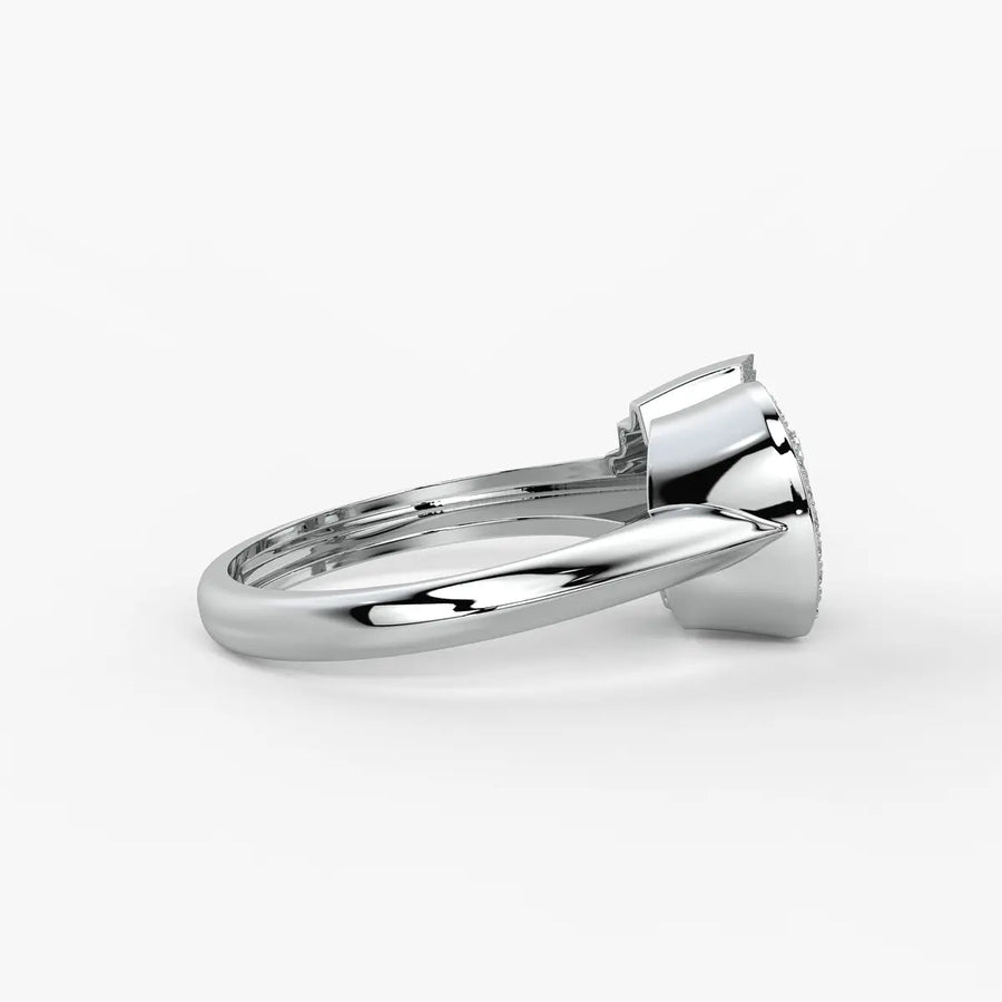 Sunflare Bloom Diamond Statement Ring
