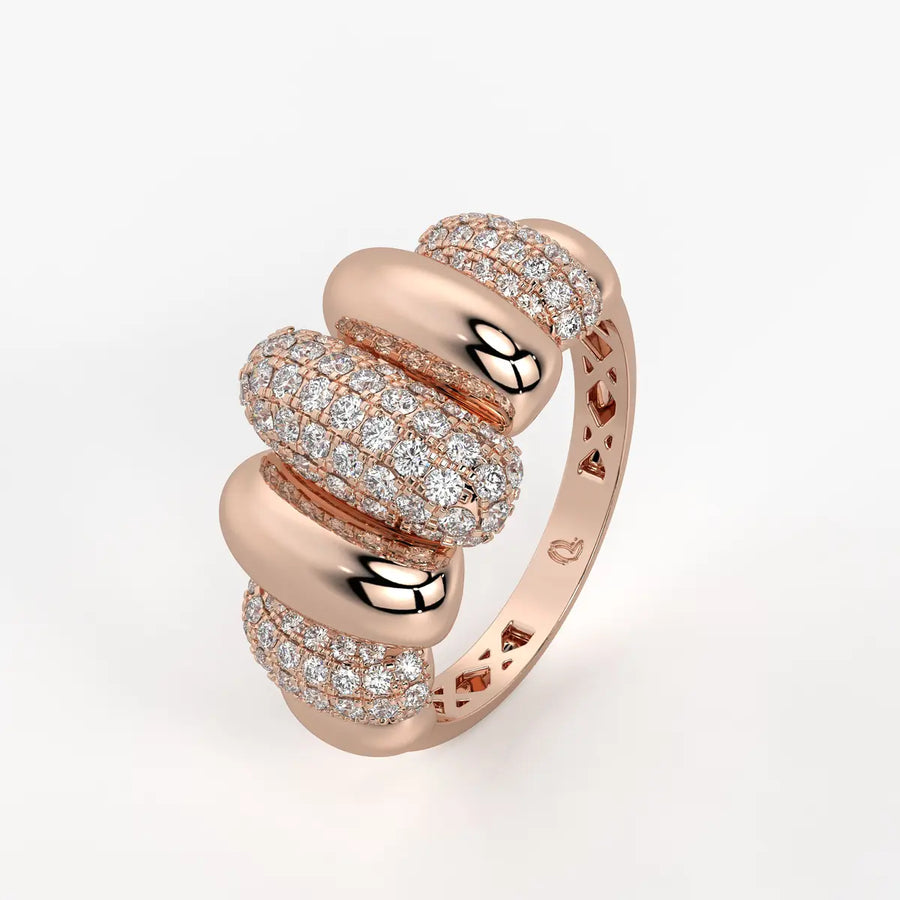Regalia Diamond Dome Ring