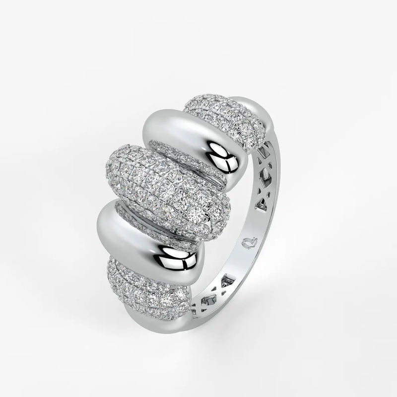 Regalia Diamond Dome Ring