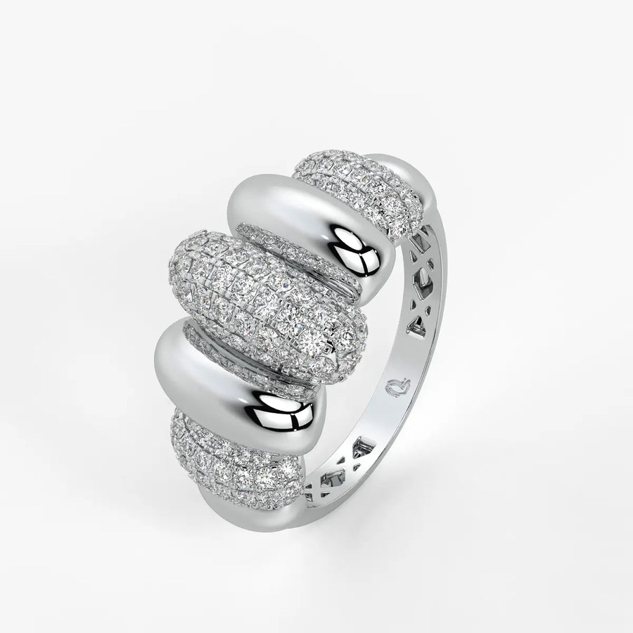 Regalia Diamond Dome Ring