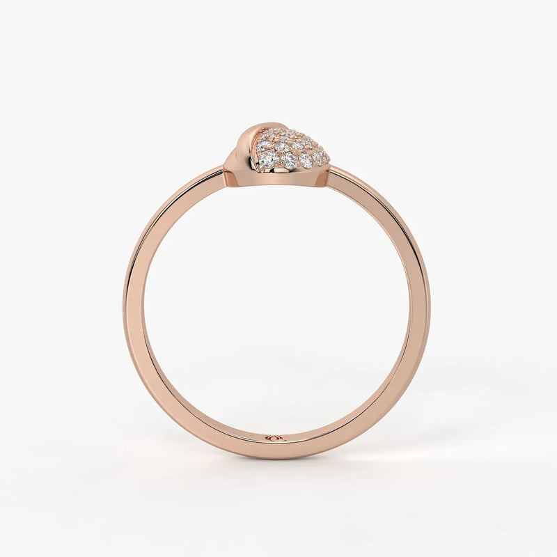Verve Leaf Cascade Ring