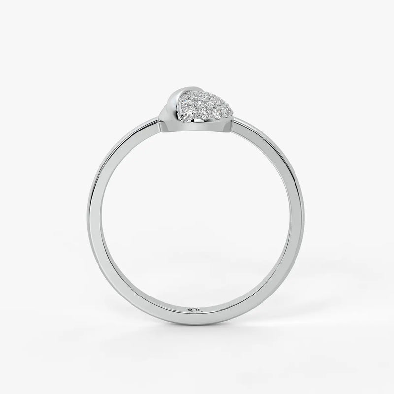 Verve Leaf Cascade Ring