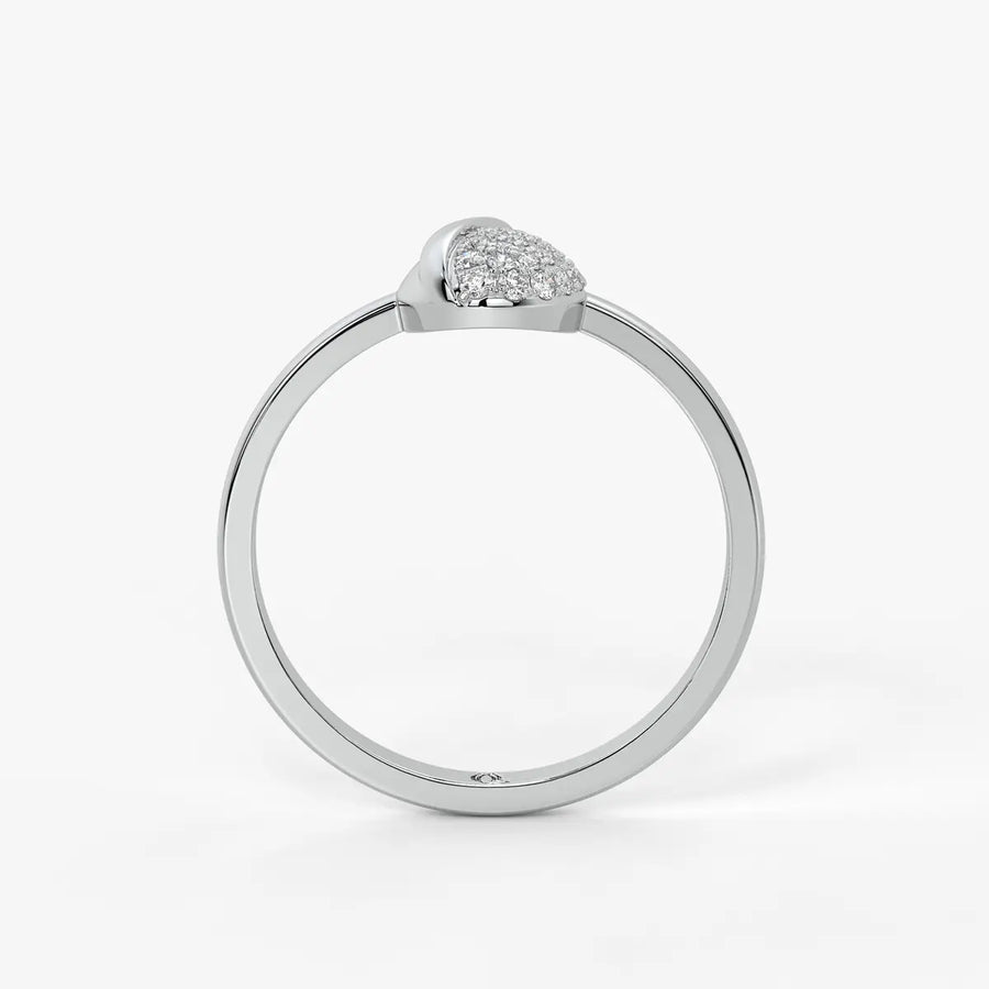 Verve Leaf Cascade Ring