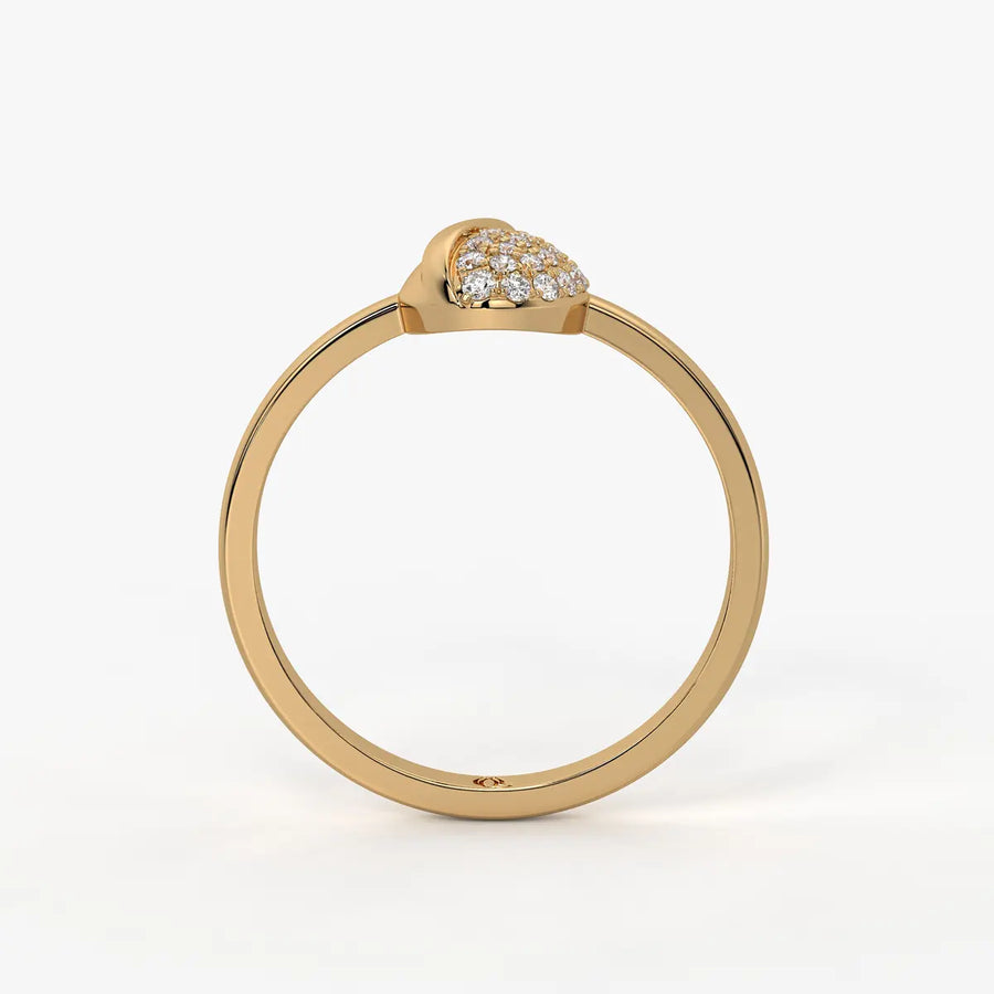 Verve Leaf Cascade Ring