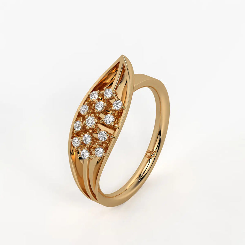 Lunavera Cluster Gleam Ring