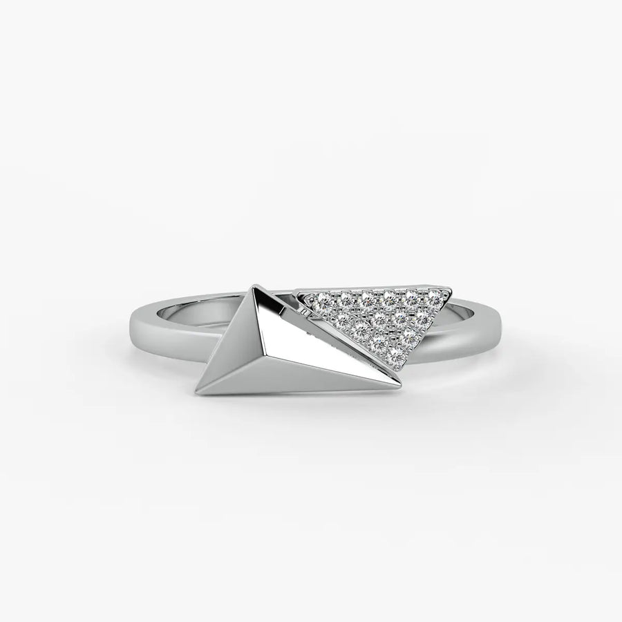 Auralis Twin Prism Ring
