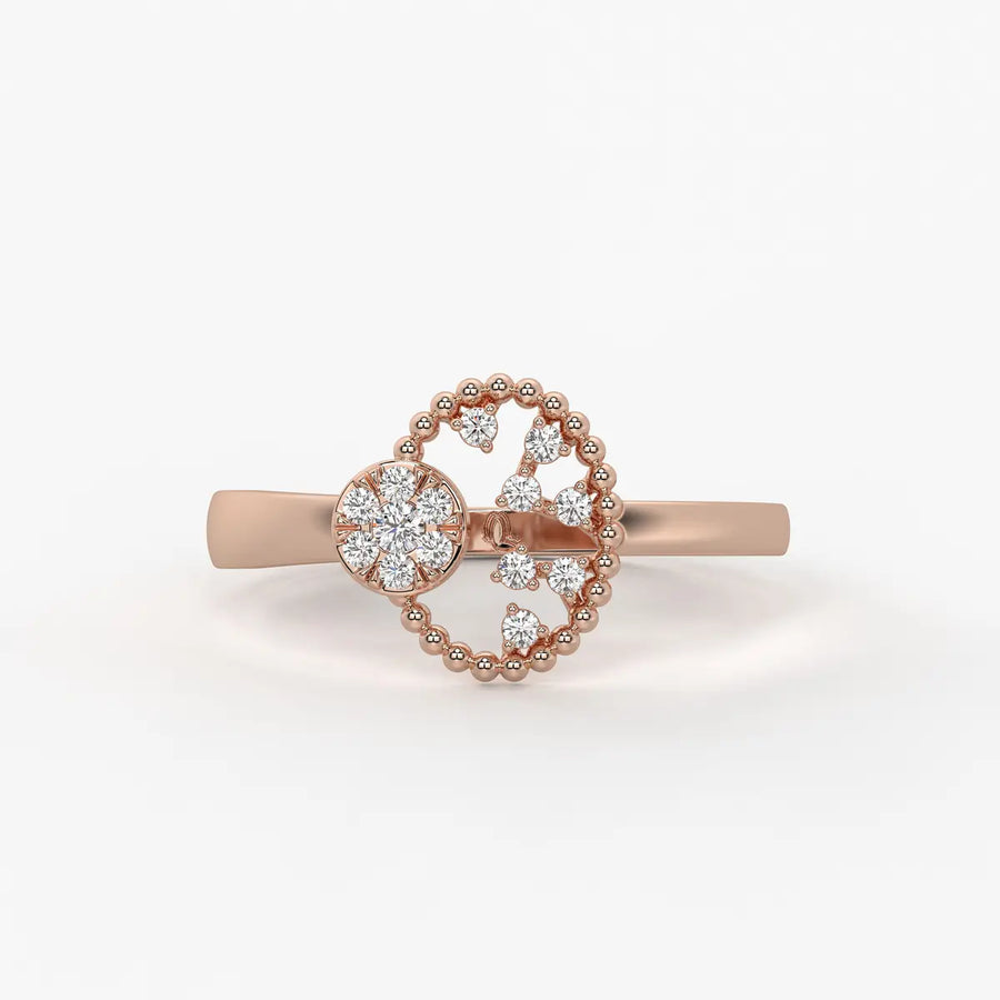 Elaris Orb Blossom Ring