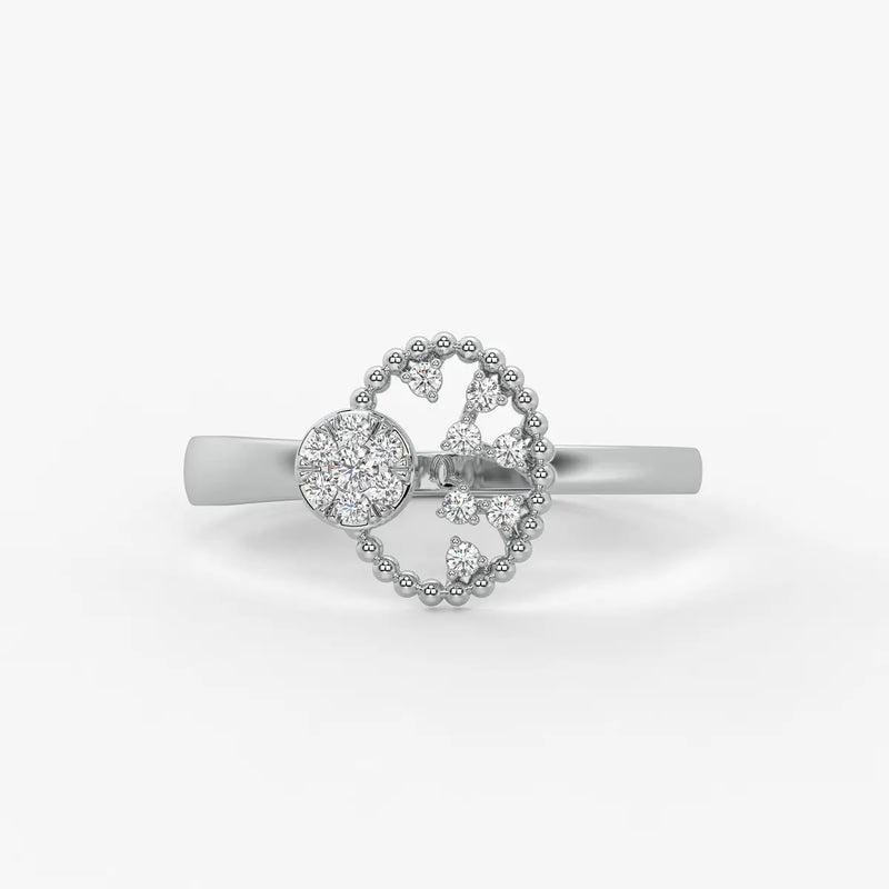 Elaris Orb Blossom Ring