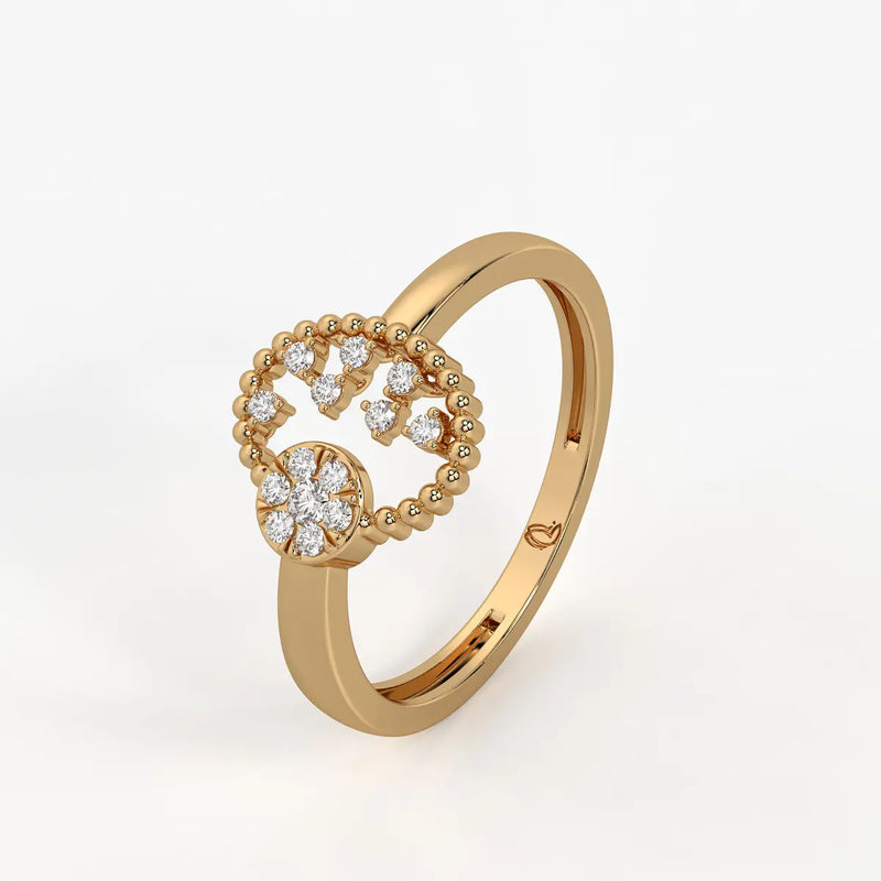 Elaris Orb Blossom Ring