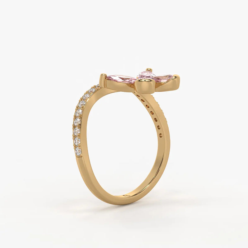 Velmora Flutter Bloom Ring