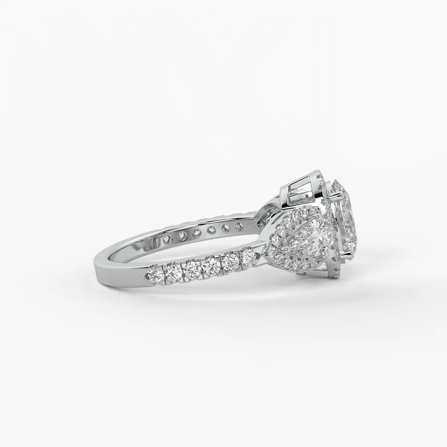 Seraya Halo Engagement Ring