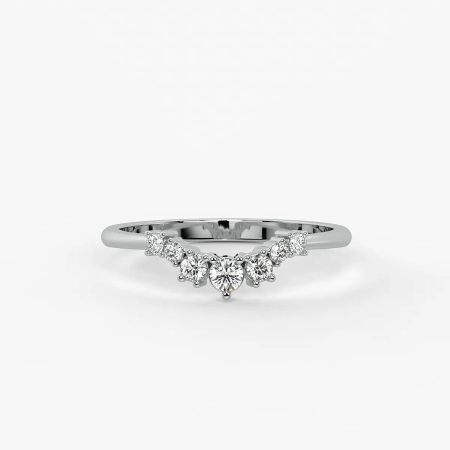 Elvyn Crest Diamond Ring