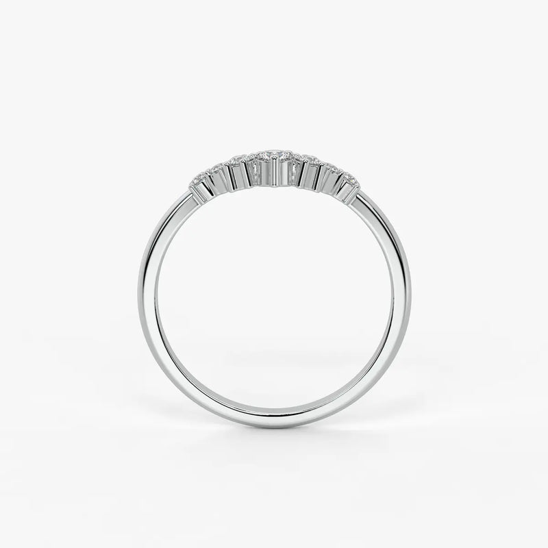 Elvyn Crest Diamond Ring