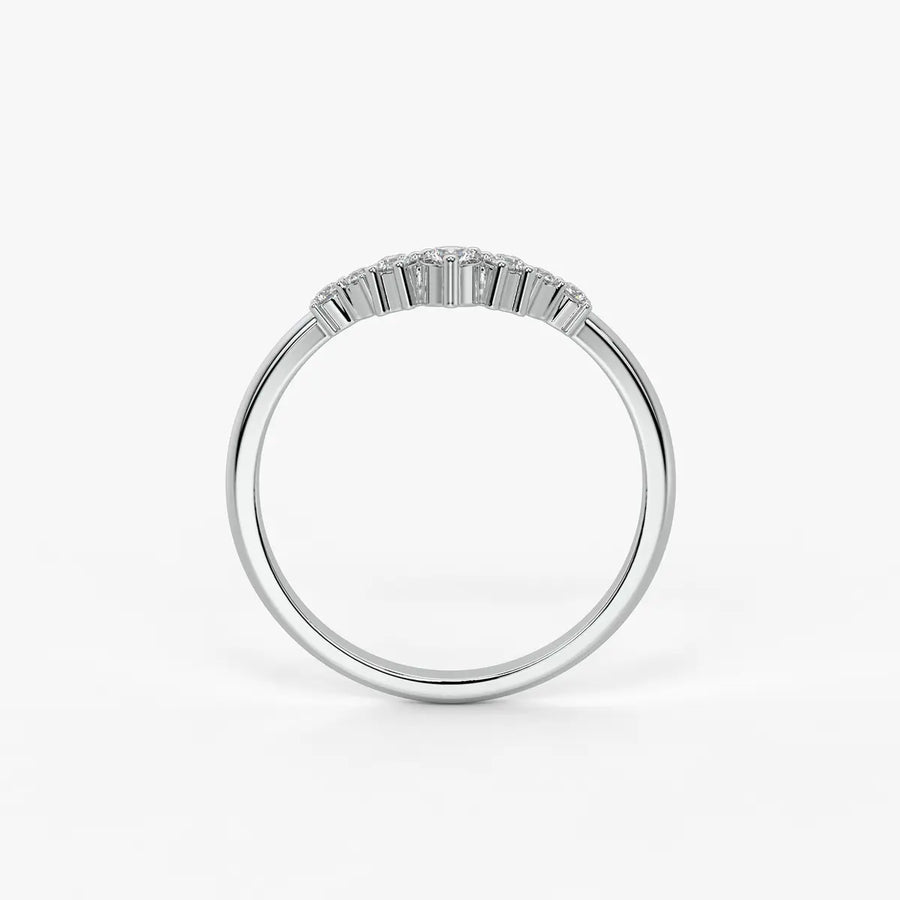 Elvyn Crest Diamond Ring