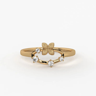 Elaria Flutter Dew Ring