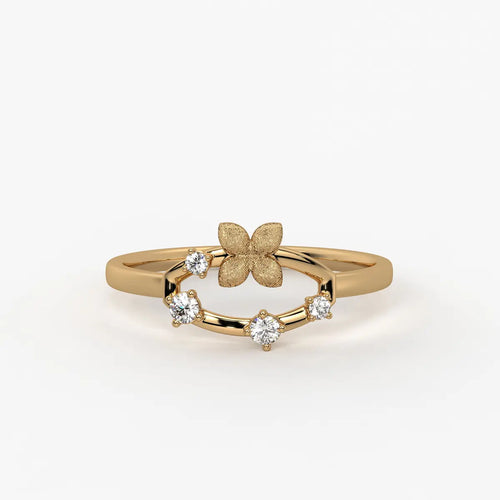 Elaria Flutter Dew Ring