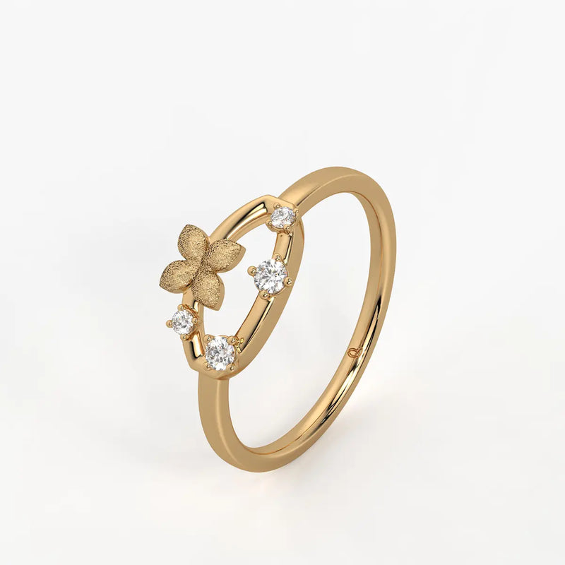 Elaria Flutter Dew Ring