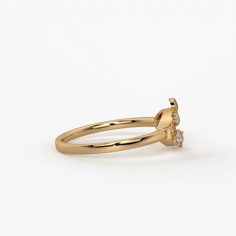 Elaria Flutter Dew Ring