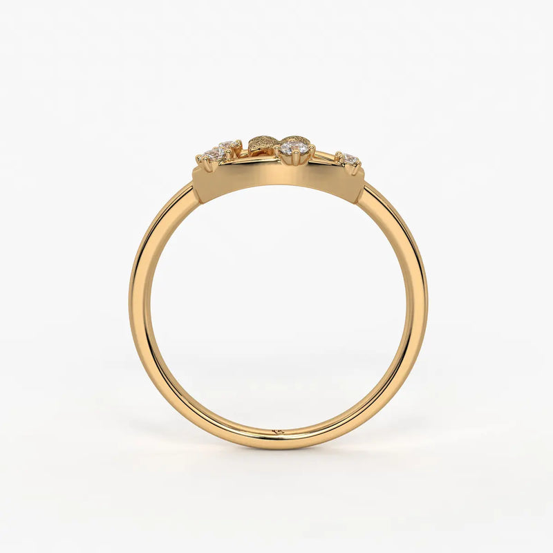 Elaria Flutter Dew Ring