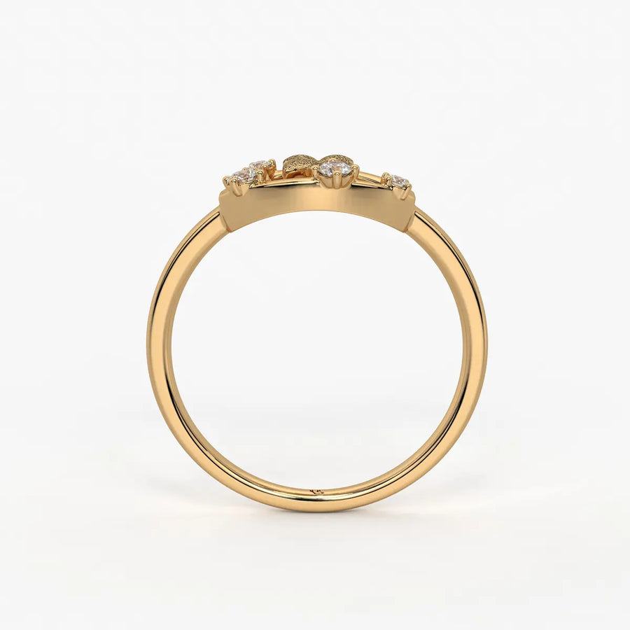 Elaria Flutter Dew Ring