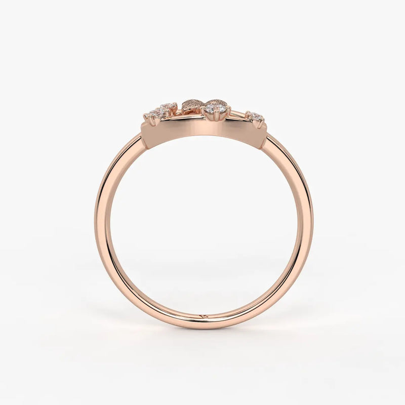 Elaria Flutter Dew Ring