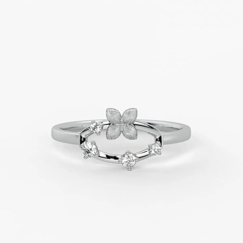 Elaria Flutter Dew Ring