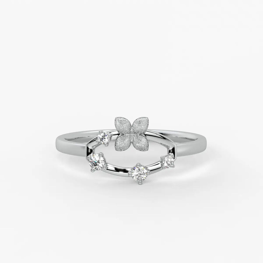Elaria Flutter Dew Ring
