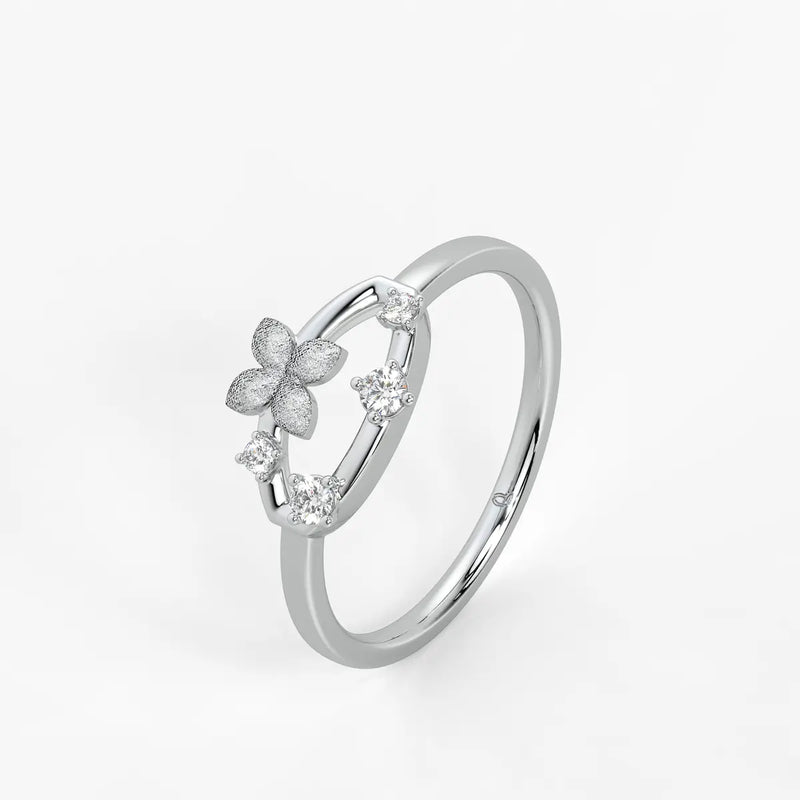 Elaria Flutter Dew Ring
