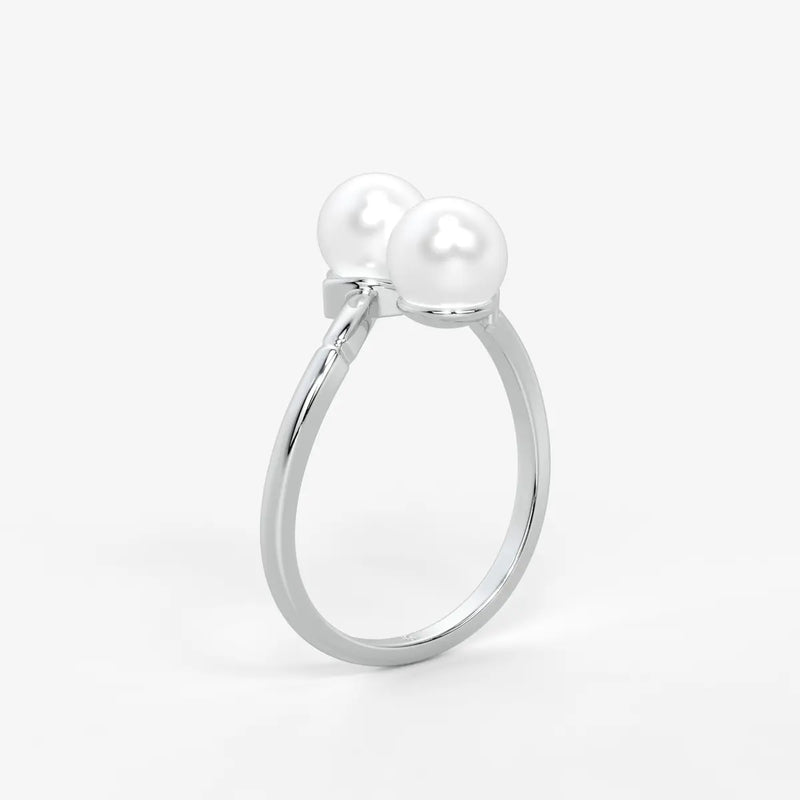 Pearlisse Twin Orbit Ring