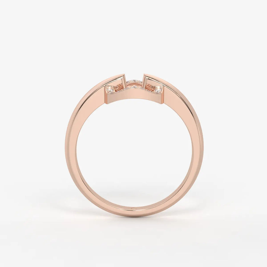 Orlisse Halo Frame Statement Ring