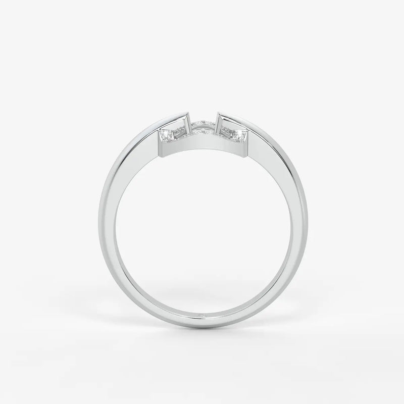 Orlisse Halo Frame Statement Ring
