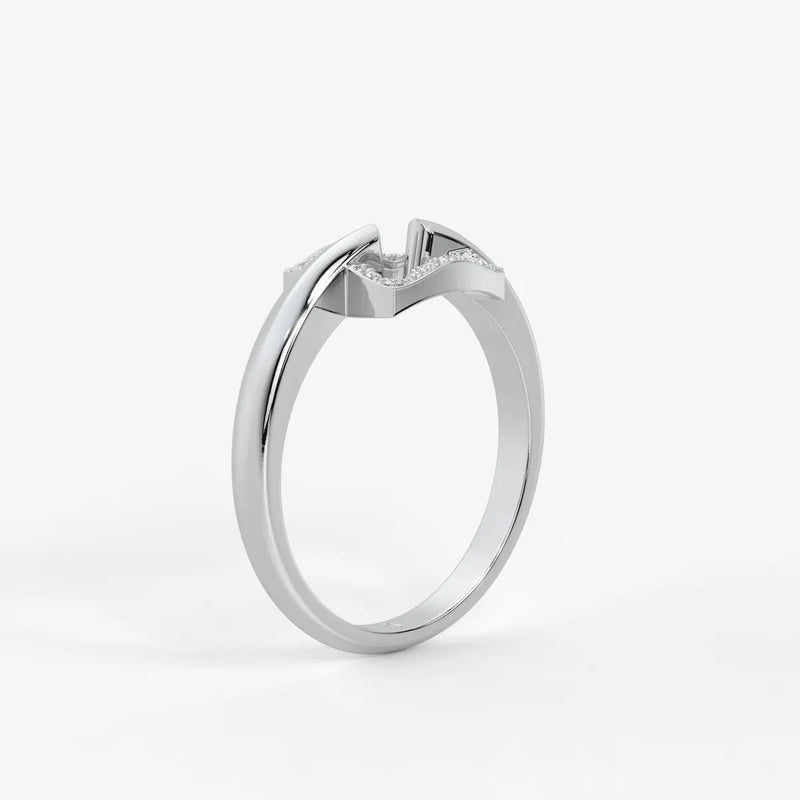 Orlisse Halo Frame Statement Ring